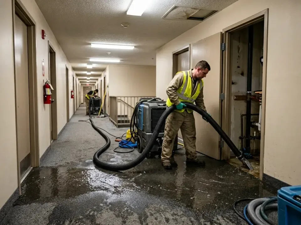 multi-unit-apartment-hallway-f-005 — frequently asked questions, Emergency Burst Pipe Water Extraction & Removal in Lake Kat…